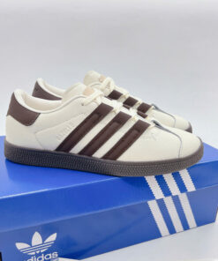 adidas x Foot industry gazelle cream white 3