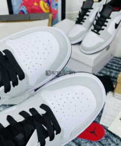 Nike Air Jordan 1 Low Light Smoke Grey REP 1:1 PHẦN DA SIÊU ĐẸP VÀ MỊN