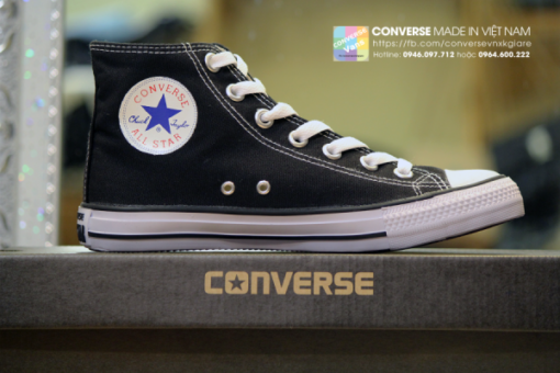 Giày Converse Classic Đen Cao Cổ GC-CV05-DE