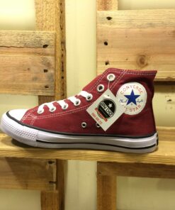 Ảnh Chụp Thực Tế Converse Cao Cổ Đỏ Mận Tại Shop Giày Chọn