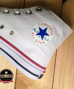 Giày Converse Classic trắng cao cổ