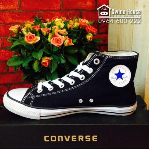 Giày Converse Classic Đen Cao Cổ GC-CV05-DE