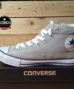 Ảnh Đại Diện Converse Classic Ghi Xám Cao Cổ