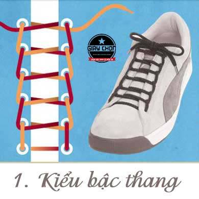 15 cách buộc dây giày tuyệt vời làm cho đôi giày của bạn không bị "đụng hàng"