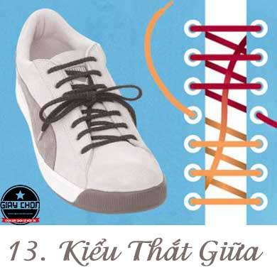 15 cách buộc dây giày tuyệt vời làm cho đôi giày của bạn không bị "đụng hàng"