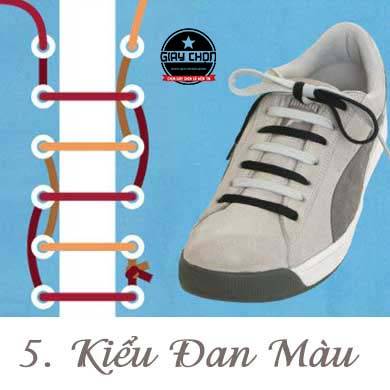 15 cách buộc dây giày tuyệt vời làm cho đôi giày của bạn không bị "đụng hàng"