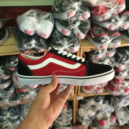 Vans Oldskools Đỏ pha Đen SF