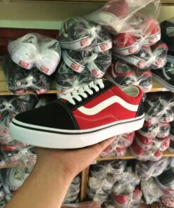 Vans Oldskools Đỏ pha Đen SF 7 Vans Oldskools Đỏ pha Đen SF
