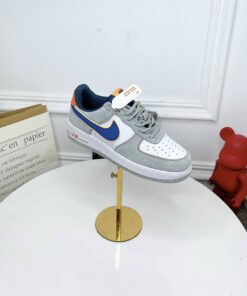 Giày Nike Air Force 1 Cool Grey Gót Cam Rep 1:1 5 Giày Nike Air Force 1 Cool Grey Gót Cam Rep 1:1