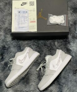Giày Nike Jordan 1 Low Camo Grey LIKE AUTH 3 Jordan 1 camo co thap 4