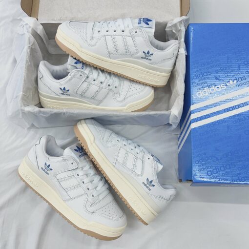 giay adidas Forum 84 low adv shoes cloud white blue bird 4