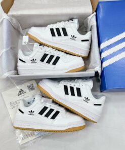 giay adidas Forum low cloud white gum 1