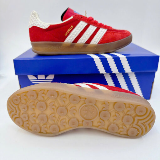 giay adidas gazelle indoor better scarlet gum mau do 1