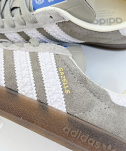 Giày Adidas Gazelle Indoor Grey Wolf Màu Xám 10 giay adidas gazelle indoor grey wolf mau xam 1