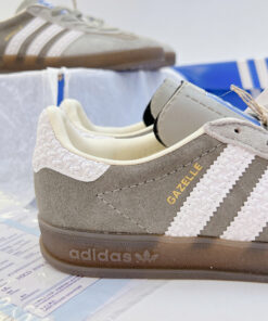 Giày Adidas Gazelle Indoor Grey Wolf Màu Xám 7 giay adidas gazelle indoor grey wolf mau xam 4