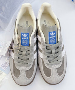 Giày Adidas Gazelle Indoor Grey Wolf Màu Xám 6 giay adidas gazelle indoor grey wolf mau xam 5