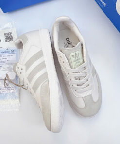 giay adidas samba mau trang kem 3