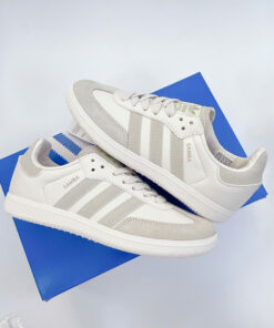 giay adidas samba mau trang kem 4