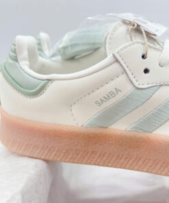 giay adidas samba mau trang xanh 10