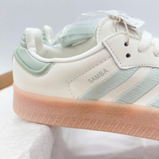 giay adidas samba mau trang xanh 10