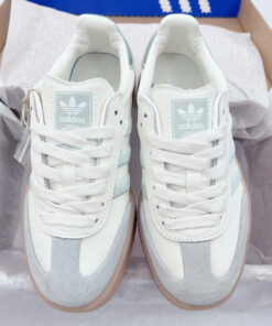 giay adidas samba mau trang xanh 8