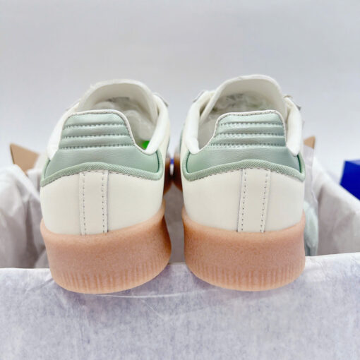 giay adidas samba mau trang xanh 9