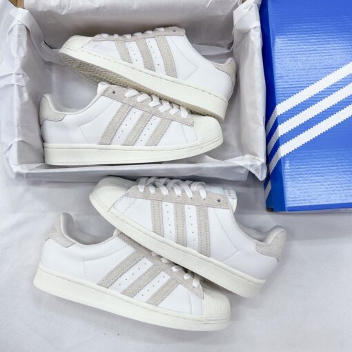 giay adidas superstar cloud white aluminium cream white 1