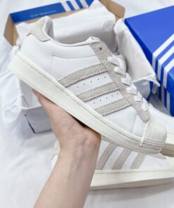 giay adidas superstar cloud white aluminium cream white 3