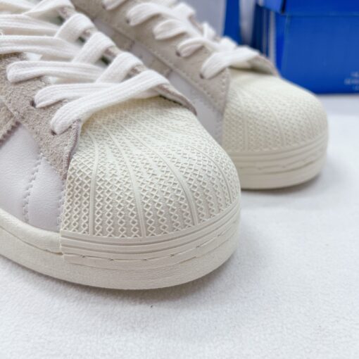 giay adidas superstar cloud white aluminium cream white 4