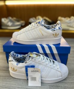 giay adidas superstar white gold metallic 1