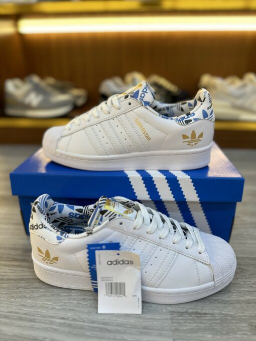 giay adidas superstar white gold metallic 1