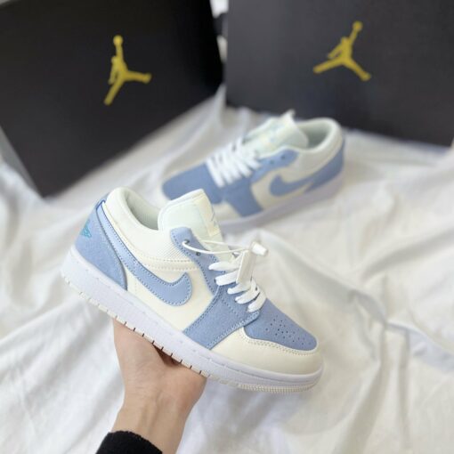 Giày Air Jordan 1 Sail Light Blue White Rep 1 1 đẹp & Chất