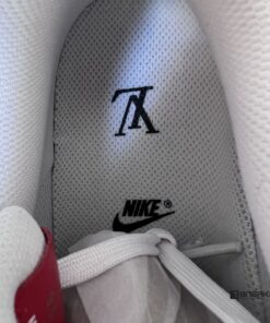 giay louis vuitton x nike air Force 1 low by virgil abloh red 7