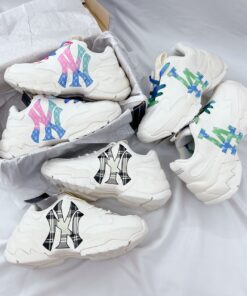 giay mlb bigball chunky a gradient classic monogram new york yankees ‘ivory like auth 1