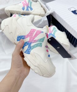 giay mlb bigball chunky a gradient classic monogram new york yankees ‘ivory like auth 3