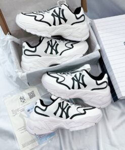 Giày MLB BigBall Chunky A-Line New York Yankees Black Like Auth