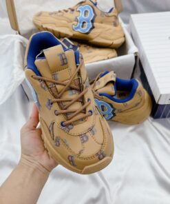 giay mlb bigball chunky monotive boston red sox brown like auth 3