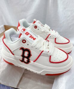 Giày MLB Chunky Liner Low Boston Red LIKE AUTH 4 giay mlb chunky liner low boston red like auth 2 1
