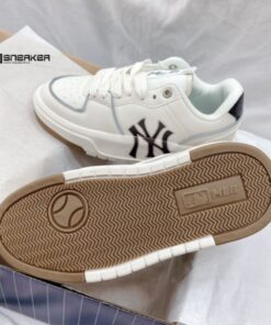 giay mlb chunky liner low new york yankees ivory like auth 7