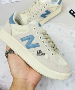 Giày New Balance 300 Mau Xam Logo Xanh Nước Biển 4 giay new balance 300 mau xam logo xanh nuoc bien rep 11 4