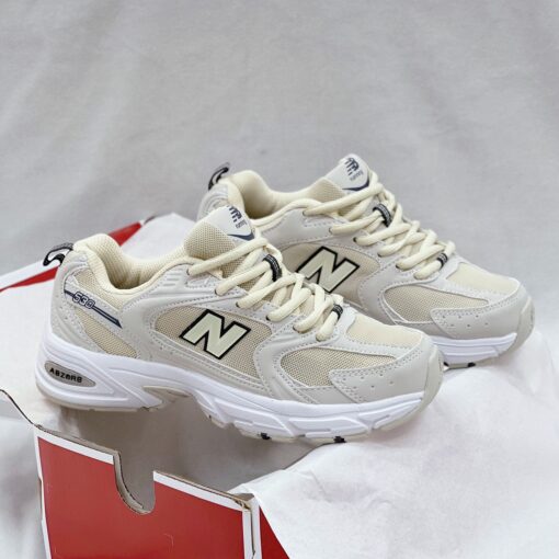 giay new balance 530 retro running mau kem 1