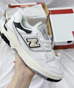 giay new balance 550 cream black 2