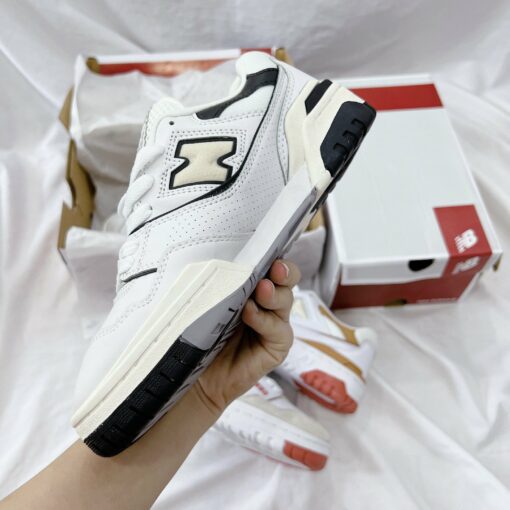 giay new balance 550 cream black 5