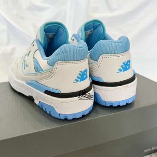 giay new balance 550 unc white university blue 2