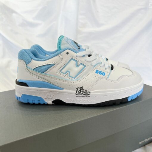 giay new balance 550 unc white university blue 3