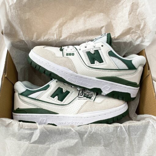 Giày New Balance 550 White Green Cao Cấp