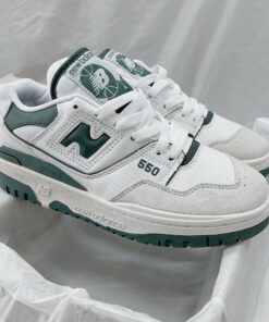 GIÀY NEW BALANCE 550 WHITE GREEN MÀU XANH 6 giay new balance 550 white green xanh 3