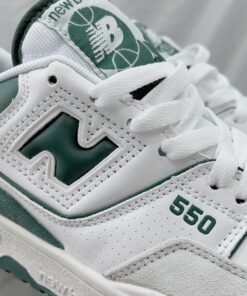 GIÀY NEW BALANCE 550 WHITE GREEN MÀU XANH 7 giay new balance 550 white green xanh 4