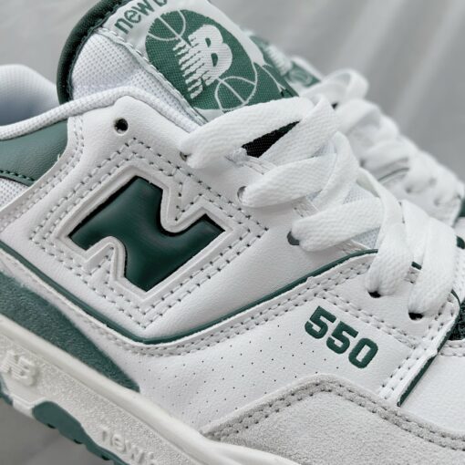 giay new balance 550 white green xanh 4