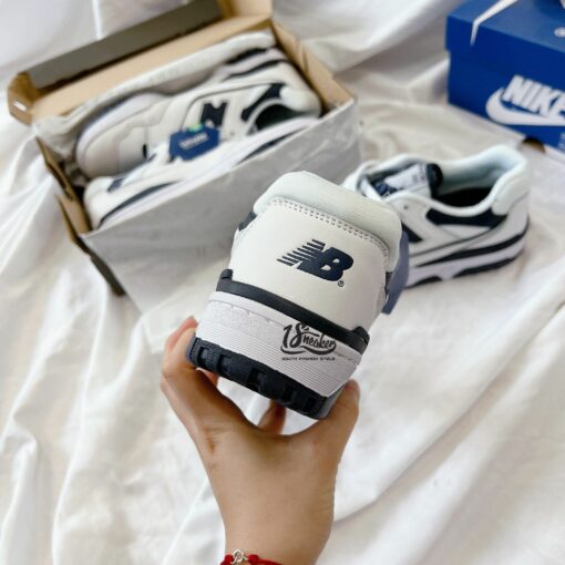 giày new balance 550 white navy cao cap 2